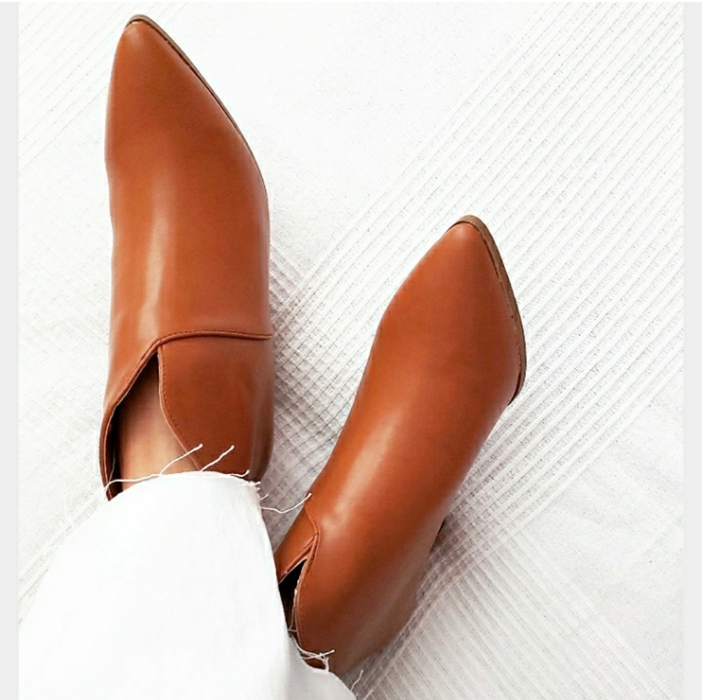 🚨The Robyn// cognac bootie - Picture 2 of 4